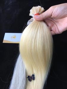 Extensions de cheveux vietnamiennes pré-découpées, haute qualité, pointes pleines/denses, couleur claire, 100g MOQ, toutes couleurs, prix usine - Product Image 3