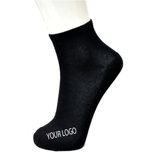 Chaussettes d'été en coton pour hommes, avec logo personnalisé, de haute qualité, en couleur, drôle et coloré - Product Image 3