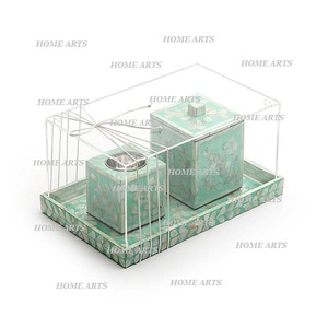 Quemador Bakhoor con incrustaciones de hueso de diseño fantástico con tapa acrílica Quemador de incienso con forma y tamaño personalizados de Home Arts - Product Image 3