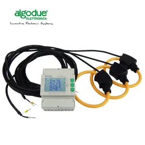 Three phase energy meter Modbus flexible CT Rogowski coils UPM209RGW Algodue Made in Italy Power Meter