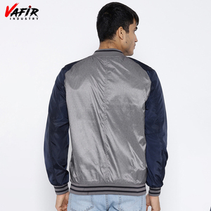 Chaqueta universitaria informal para hombre para gimnasio de invierno y entrenamiento deportivo diseño básico de lona regular con revestimiento MOQ bajo a granel - Product Image 2
