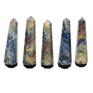 เสาโอเบลิสก์หินโอเบลิสก์แบบหลวมทำจากหินธรรมชาติสำหรับการรักษาจุดคริสตัลออนไลน์ - Product Image 1