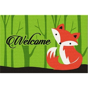 Décor d'entrée de salle tendance tapis de porte en fibre de coco accessoires de bienvenue de sol antidérapants et lavables pour la décoration d'entrée de chambre d'enfants - Product Image 5