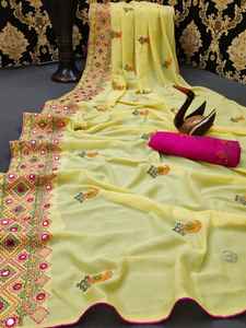 ชุดแต่งกายในเทศกาลที่ได้รับความนิยมมากที่สุดผ้าคอตตอนผ้าไหมลายส่าหรีกับเสื้อสตรี - Product Image 3