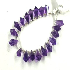 ลูกปัดหินอเมทิสต์สีม่วง10-12มม. ลูกปัดอัญมณีทรงหลวมเกรด AAA เส้นด้านแฟนซีมีแถบด้านข้างยาว8นิ้วที่ผ่านการรับรองสำหรับบุคคลที่สาม - Product Image 5