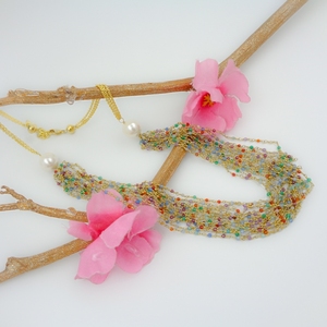 Ensemble de bijoux en cristal naturel, vente en gros, mélange de pierres, perles, puces, collier pour femmes, cadeaux, Chakra, Reiki, guérison, pierre de Quartz - Product Image 5