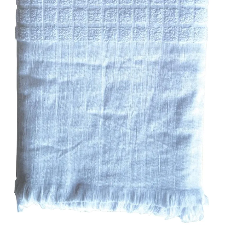 High Quality Ihram Towel 100% Cotton Towel Material Soft & Water Absorbent