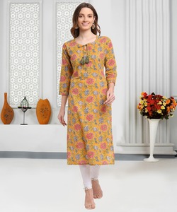 ชุดผ้าลินินสำหรับงานปาร์ตี้จากนักออกแบบที่น่าสนใจเย็บด้วยผ้าลินินมีความยาวเต็มรูปแบบสีเหลืองชุดทำงานสำหรับผู้หญิงอินเดียสวมใส่เครื่องแต่งกายที่เหนือกว่า - Product Image 5