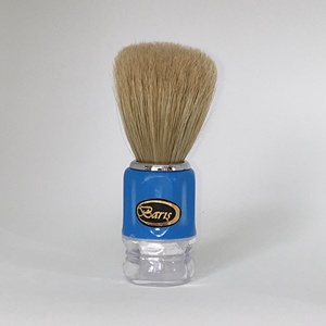 แปรงโกนหนวดโรงงาน OEM Mens แปรงโกนหนวดคุณภาพสูงแปรงสีฟ้าสำหรับบุรุษ - Product Image 1