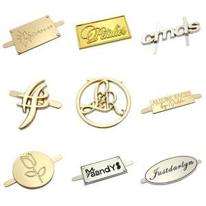 Großhandel Tasche geprägt Namens stempel Designer Label Tag Metall für Handtasche - Product Image 6