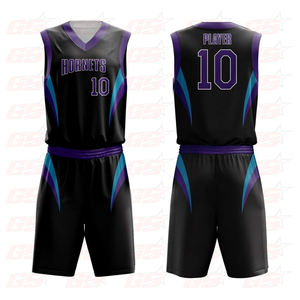 Custom Dry Breathable Training old school blank mesh basketball uniform - Product Image 6