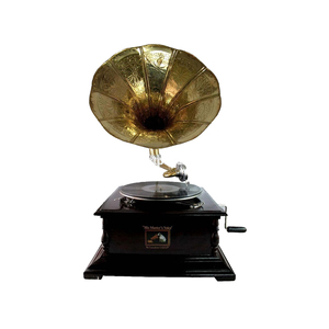 Gramófono Moderno de Exportación India, Obra de Arte para el Hogar y la Sala de Estar - Product Image 1