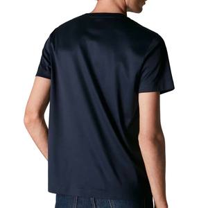 Camisetas para hombres y niños de media manga Ajuste regular Elegante marca Sólido Liso Ultra suave Cómodo Camisetas ligeras - Product Image 4