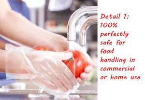 Gants jetables en plastique, manicle transparents, taille unique s'adapte à la plupart des magasins directement des clients, pièces - Product Image 2