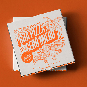 Sac d'emballage personnalisé pas cher en papier kraft ondulé simple paroi 3 couches pour frites, burgers et pizzas à emporter - Product Image 3