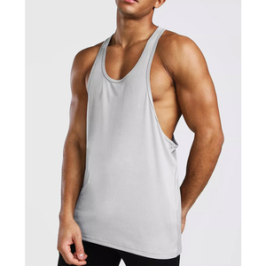 เสื้อกล้ามฟิตเนสเพาะกายสำหรับผู้ชายเสื้อนิตติ้งระบายอากาศได้ดีเสื้อกล้ามออกกำลังกายกล้ามเนื้อสีทึบพิมพ์ลาย2022ได้ตามต้องการ - Product Image 1