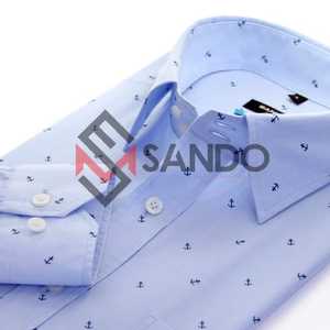 ชุดเดรสสำหรับผู้ชายไซส์พิเศษผ้าฝ้าย100% กันรอยยับผ้าย้อมสีเรียบ - Product Image 2