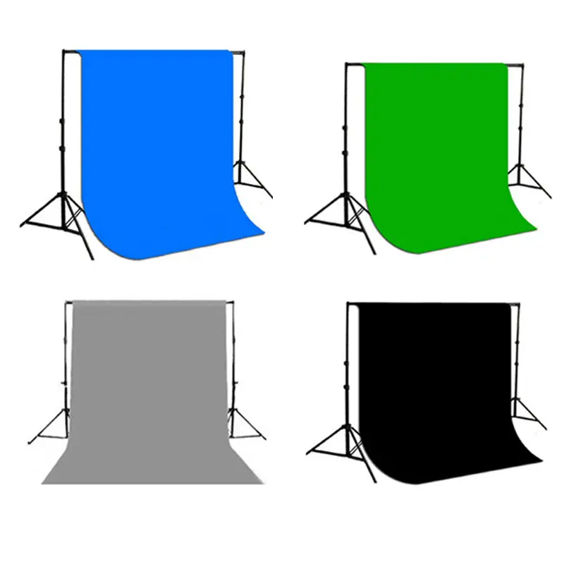 写真の背景背景グリーンスクリーンクロマキーモスリン背景フォトスタジオ3M * 6M生地の背景