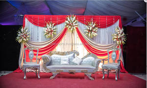 Modern Designer Wedding Stage Furniture Set Asian Style Event Couch & Chairs for Ceremony Wedding <b>Decorations</b> - Product Image 2