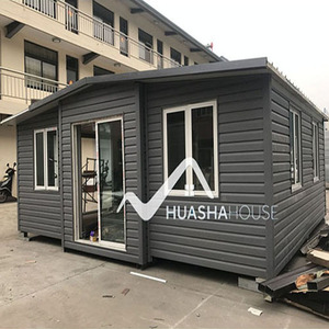 Úc Gấp Container Phẳng Cabin Nhà Di Động Đúc Sẵn Bungalow