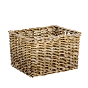 High Quality Large Dirty Clothes Storage Basket Household Basket Square Rattan Storage Basket