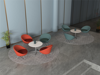 Fauteuil à bascule en cuir PU, mobilier de style décontracté, marron, pour couloir et endroit officiel