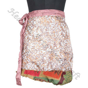 <b>Mini</b> <b>Skirts</b> Vintage Silk Magic 21" Wrap <b>Mini</b> <b>Skirt</b> Halter - Product Image 6