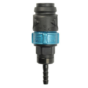 Acoplador rápido APLUS con interruptor, lengüeta de manguera de aire de acoplador, liberación rápida hembra, plástico liso PA66 - Product Image 2