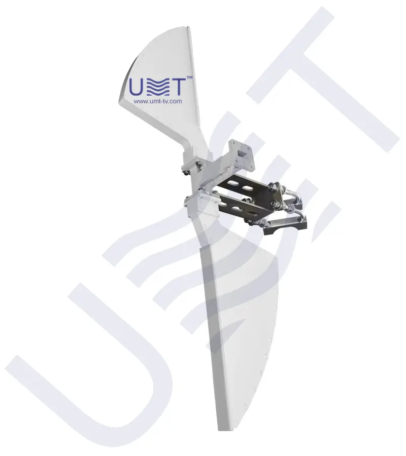 Ku-band con 360 gradi 13 dBi di guadagno 10 - 15 GHz Omni Corno Parabolica Antenna Settore-OHPSA