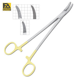 Soporte de aguja de HEANEY-GYNE, T.C. (Dentado sólido) Curvo - Product Image 1