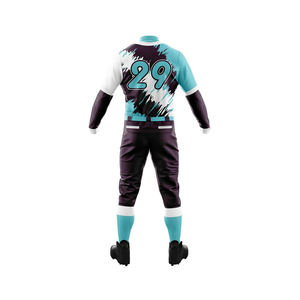 Uniforme de béisbol de tela de alta calidad, ropa personalizada de último diseño, 100 poliéster - Product Image 4