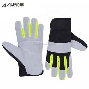 Dernier modèle Design Nouvelle arrivée Gants de travail pour hommes en cuir de chèvre/cuir de vachette grainé pour adultes - Product Image 5