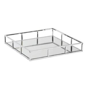 Assiette en cuivre faite à la main au design antique, plateau de service en miroir, plateau rectangulaire en métal fantaisie, plat de service en gros - Product Image 3