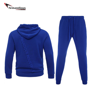 Sweatshirts à capuche décontractés grande taille pour hommes imprimés Gym Fitness Training Sports Running Jogging Sweat Suit pour l'hiver - Product Image 2