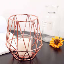 Portavelas Decorativo de Metal y Vidrio para Velas de Té, Ideal para una Comedor o Sala de Estar Cálida, Regalo Ideal para Seres Queridos - Product Image 5