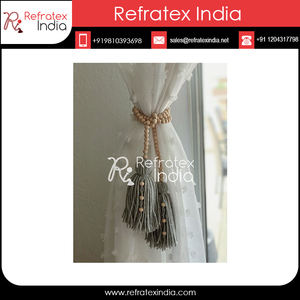 Latest <b>Curtain</b> Home Accessory <b>Curtain</b> <b>Tieback</b> <b>for</b> Wholesale Bulk Supply Decoration Manufacture From India by Refratex India - Product Image 2