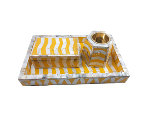 Offre Spéciale mère perle incrustation bois brûleur d'encens voiture et décor à la maison Rose parfumé usage religieux artisanat de qualité - Product Image 2