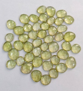 Cuarzo Rosa de limón Natural, corte irregular, calidad superior, suelto - Product Image 1