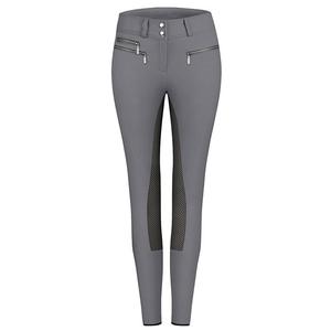 Shemax 2024 OEM nueva moda hecho en Pak venta al por mayor equitación ecuestre Pro Grip asiento completo señoras calzones-gris ahumado - Product Image 5