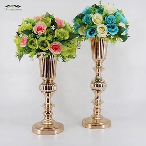 Gold Touch Ball <b>Stand</b> Flower <b>Vase</b> High Quality Handcrafted Trendy Finishing Flower <b>Vase</b> - Product Image 2