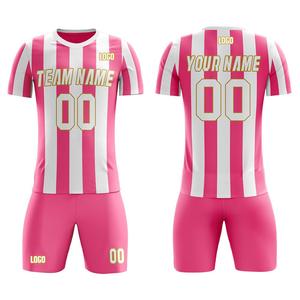 100% Polyester Fabric Cheap Full Sublimation Soccer Uniform Wears Customization Logo Soccer Jersey For Men - Product Image 3