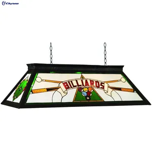 customized 44inch billiard pool table light/ pool table lighting with KD frame