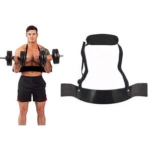 De servicio pesado de aluminio culturismo Bicep Curl brazo Blaster brazo lanzador para bíceps, tríceps Premium bíceps Blaster para Curling bares - Product Image 2