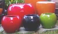 Pots de fleurs en fibre de verre au design moderne, résistants aux UV, peinture artificielle, écologiques, durables, légers, pour la maison et le jardin toute l'année