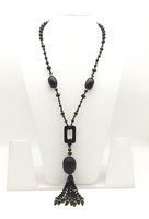 Collier artisanal en verre filé plaqué or avec perles, bijou de mode pour femme, accessoire pour mariages, fêtes, fiançailles en Inde, cadeau