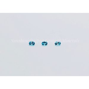 4X5mm พลอยสีฟ้าบุษราคัมสีฟ้าทรงเหลี่ยมเพชรพลอยหลวมๆสีฟ้าตามธรรมชาติ - Product Image 3