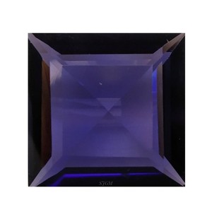 อิโอไลต์ธรรมชาติทรงเหลี่ยมขนาด 2 มม. ราคาส่งจากโรงงาน คุณภาพสูง พลอยเจียระไนแบบเหลี่ยม ขายเป็นชิ้น อิโอไลต์ธรรมชาติ - Product Image 5