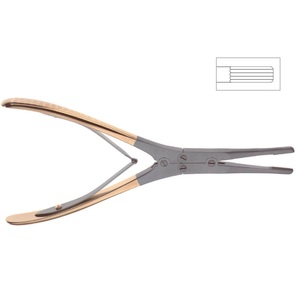 Gorney Onyx Morselizers, 8'' (20cm), Straight - Product Image 2