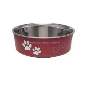 Wasser und Futter Feeder Cat Pet Bowl Mehrfarbige Hunden apf