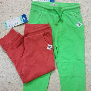 กางเกงเด็กผู้ชายแบรนด์ดัง ผ้าฝ้ายลำลอง มีเชือกผูกเอว ขอบเอวยางยืด สินค้าคงคลังจากบังกลาเทศ - Product Image 1